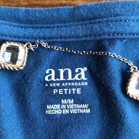 Deep Teal Top - Petite M - Picture 5 of 7